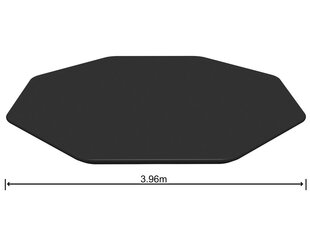 Покрывало для бассейна с каркасом, 396 см. цена и информация | Аксессуары для бассейнов | pigu.lt