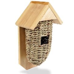 Гнездовой ящик для птиц, 26 см цена и информация | Скворечники, кормушки, клетки | pigu.lt