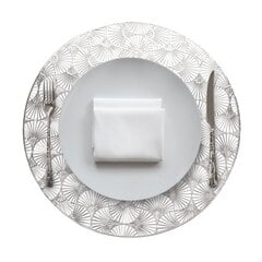 Stalo padėkliukas, sidabrinis kaina ir informacija | Staltiesės, servetėlės | pigu.lt
