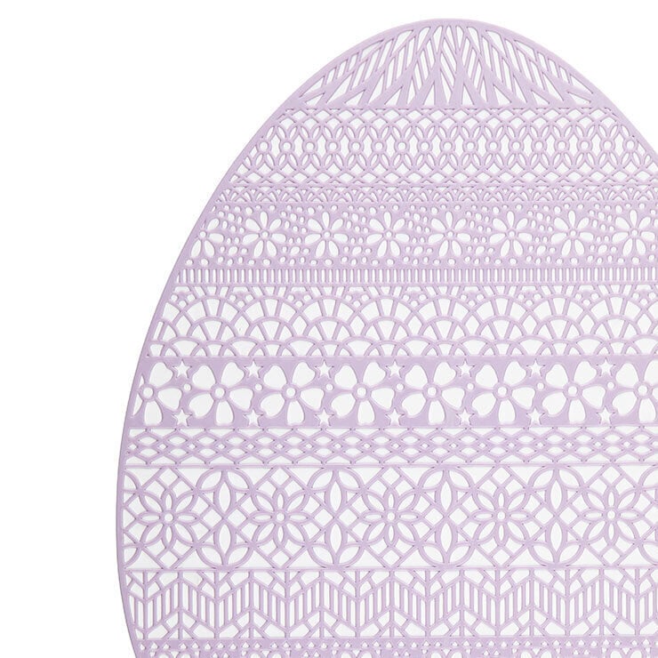 Altom design kilimėlis kiaušiniams, violetinis, 32x40 cm kaina ir informacija | Staltiesės, servetėlės | pigu.lt