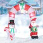 Šviečianti kalėdinė Pripučiami vartai kaina ir informacija | Kalėdinės dekoracijos | pigu.lt