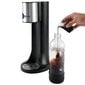 Gazuotų gėrimų gaminimo aparatas, juodas kaina ir informacija | Virtuvės įrankiai | pigu.lt