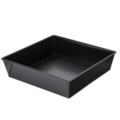 форма для листового металла 23,5x23,5x6 см 03 черная цена и информация | Формы, посуда для выпечки | pigu.lt
