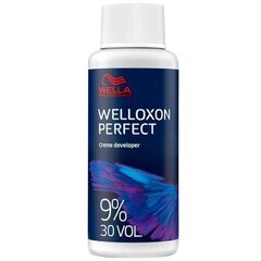 Oksidacinė emulcija Wella Professionals Welloxon Perfect Creme Developer 9 % 30, 60 ml kaina ir informacija | Plaukų dažai | pigu.lt
