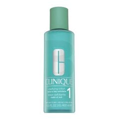 Clinique Clarifying Lotion Очищающий тоник Clarifiante 1 Very Dry To Dry 400 мл цена и информация | Средства для очищения лица | pigu.lt