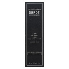 Pusiau ilgalaikiai plaukų ir barzdos dažai The Male Tools & Co. Depot Nr. 506 Invisible Color, 60 ml цена и информация | Краска для волос | pigu.lt