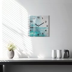 Sieninis laikrodis Alyvos Tekstūros Abstrakcija kaina ir informacija | Laikrodžiai | pigu.lt