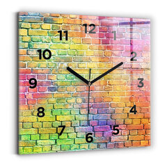 Sieninis laikrodis Dažyta Siena kaina ir informacija | Laikrodžiai | pigu.lt
