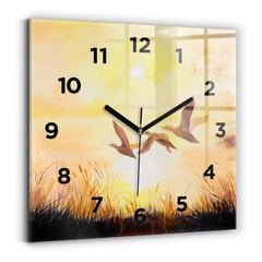 Sieninis laikrodis Kranai Saulėlydžio Metu цена и информация | Часы | pigu.lt