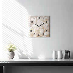 Sieninis laikrodis Mažos Baltos Gėlės цена и информация | Часы | pigu.lt