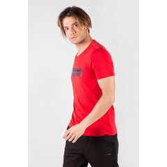 Maraton marškinėliai vyrams 17243, raudoni цена и информация | Мужские футболки | pigu.lt