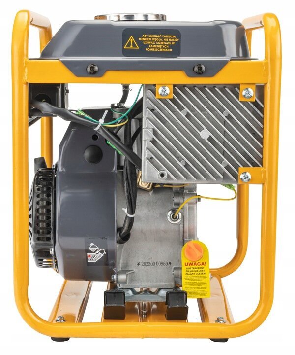 Benzininis elektros generatorius Powermat PM-AGR-1500IM, 1500W kaina ir informacija | Elektros generatoriai | pigu.lt