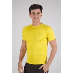 Maraton marškinėliai vyrams 17158, geltoni цена и информация | Мужские футболки | pigu.lt