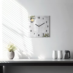 Sieninis laikrodis Minimalistinės Alyvuogės цена и информация | Часы | pigu.lt
