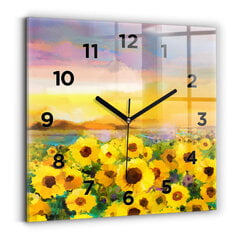 Sieninis laikrodis Saulėgrąžų Laukas цена и информация | Часы | pigu.lt
