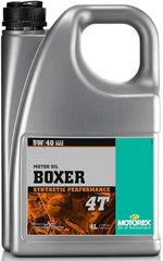 Motorex Boxer 4T 5W40 alyva, 4L kaina ir informacija | Variklinės alyvos | pigu.lt