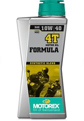 Motorex Formula 4T 10W40 alyva, 1L kaina ir informacija | Variklinės alyvos | pigu.lt