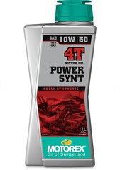 Motorex Power Synt 4T 10W50 alyva, 1L kaina ir informacija | Variklinės alyvos | pigu.lt