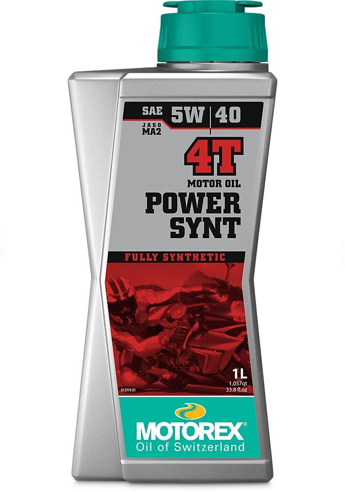 Motorex Power Synt 4T 5W40 alyva, 1L kaina ir informacija | Variklinės alyvos | pigu.lt
