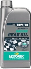 Масло Motorex Racing Gear Oil 10W40 1 L цена и информация | Моторные масла | pigu.lt