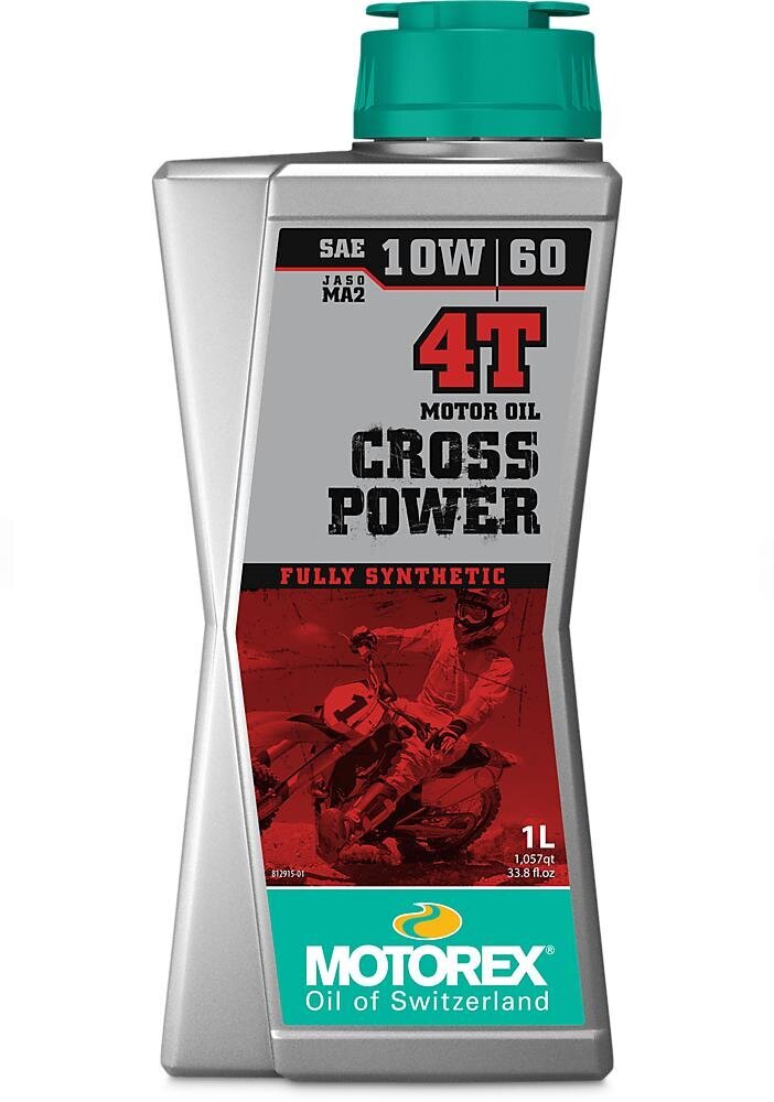 Motorex Cross Power 4T 10W60 alyva, 1L kaina ir informacija | Variklinės alyvos | pigu.lt