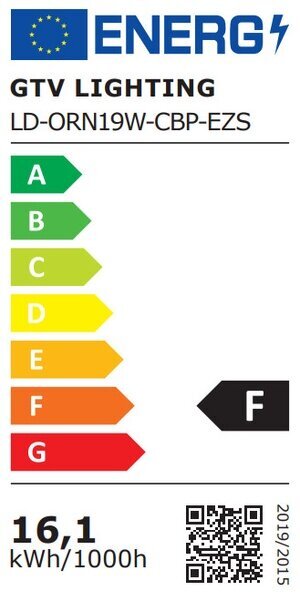 GTV LED lubinis šviestuvas Oris Plus kaina ir informacija | Lubiniai šviestuvai | pigu.lt