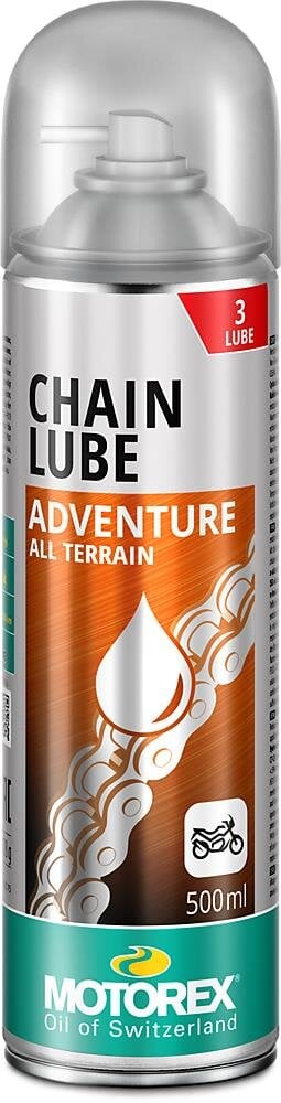 Grandinės tepalas Motorex Chain Lube Adventure, 0.5L kaina ir informacija | Autochemija | pigu.lt