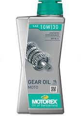 Масло Motorex Moto Gear Oil 10W30 1L цена и информация | Моторные масла | pigu.lt