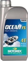 Motorex Ocean FS 4T 15W50 alyva, 1L kaina ir informacija | Variklinės alyvos | pigu.lt