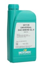 Масло Motorex Gear Oil Universal 80W90 1 L цена и информация | Моторные масла | pigu.lt