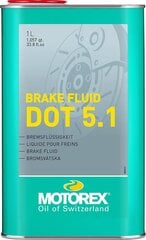 Тормозная жидкость Motorex Dot 5.1 Brake Fluid 0.25L цена и информация | Другие масла | pigu.lt