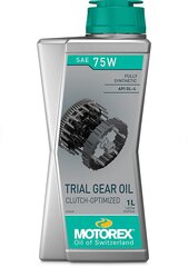 Motorex Trial Gear Oil 75W alyva, 1L kaina ir informacija | Variklinės alyvos | pigu.lt