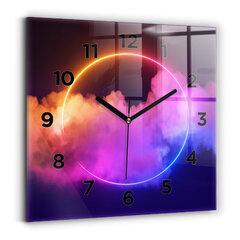 Sieninis laikrodis 3D Dūmų Abstrakcija kaina ir informacija | Laikrodžiai | pigu.lt