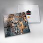 Sieninis laikrodis Aukso Marmuro Abstrakcija kaina ir informacija | Laikrodžiai | pigu.lt