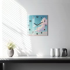 Sieninis laikrodis Pastelinė Dangaus Spalva цена и информация | Часы | pigu.lt