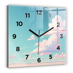 Sieninis laikrodis Pastelinė Dangaus Spalva цена и информация | Часы | pigu.lt
