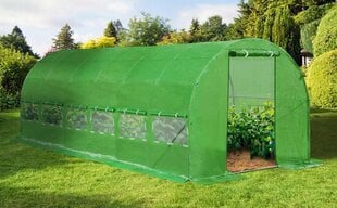 Пленка для садовой теплицы Bluegarden 18 м² 600 х 300 см, зеленая цена и информация | Теплицы | pigu.lt