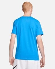 Nike vyriški marškinėliai NSW JUST DO IT SWOOSH, mėlyni kaina ir informacija | Vyriški marškinėliai | pigu.lt