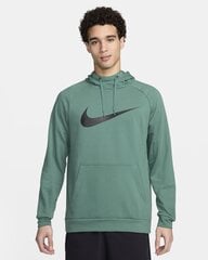 Nike vyriškas Dri-FIT megztinis DF PO SWSH HOODIE, jūros žalia kaina ir informacija | Džemperiai vyrams | pigu.lt