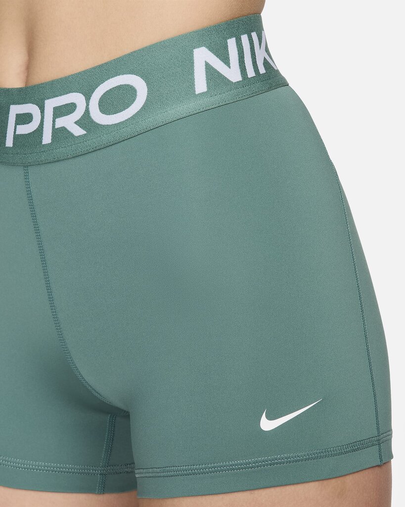 Nike moteriškos trumpos treniruočių tamprės NP 365 SHORT 3", jūros žalia kaina ir informacija | Sportinė apranga moterims | pigu.lt