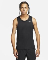 Мужская тренировочная футболка Nike MILER, черный цвет цена и информация | Мужская спортивная одежда | pigu.lt