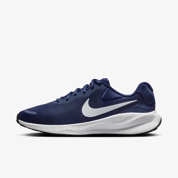 Nike vyriški bėgimo bateliai REVOLUTION 7, mėlyna-balta цена и информация | Kedai vyrams | pigu.lt