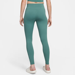 Женские тренировочные леггинсы Nike ONE, морской зеленый цвет цена и информация | Спортивная одежда женская | pigu.lt