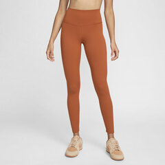 Женские тренировочные леггинсы Nike ONE, терракотовый цвет цена и информация | Спортивная одежда женская | pigu.lt