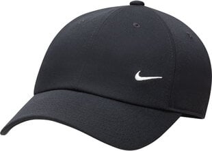 Nike kepurė CLUB CAP U CB SM SWSH, juoda kaina ir informacija | Nike Aksesuarai vyrams | pigu.lt