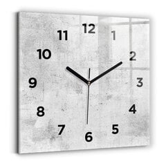 Sieninis laikrodis Betoninė Siena kaina ir informacija | Laikrodžiai | pigu.lt