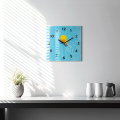 Sieninis laikrodis Lemputės Brėžinys kaina ir informacija | Laikrodžiai | pigu.lt