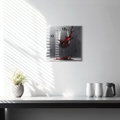 Sieninis laikrodis Raudonojo Vyno Lemputė цена и информация | Часы | pigu.lt