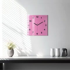 Sieninis laikrodis Rožinis цена и информация | Часы | pigu.lt