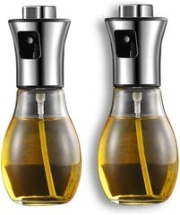 Auyeetek aliejaus purškiamas buteliukas, 200 ml, 2 vnt. kaina ir informacija | Virtuvės įrankiai | pigu.lt